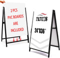 A Frame Sidewalk Sign 24x36 in Double-Sided Board - Durable Outdoor
