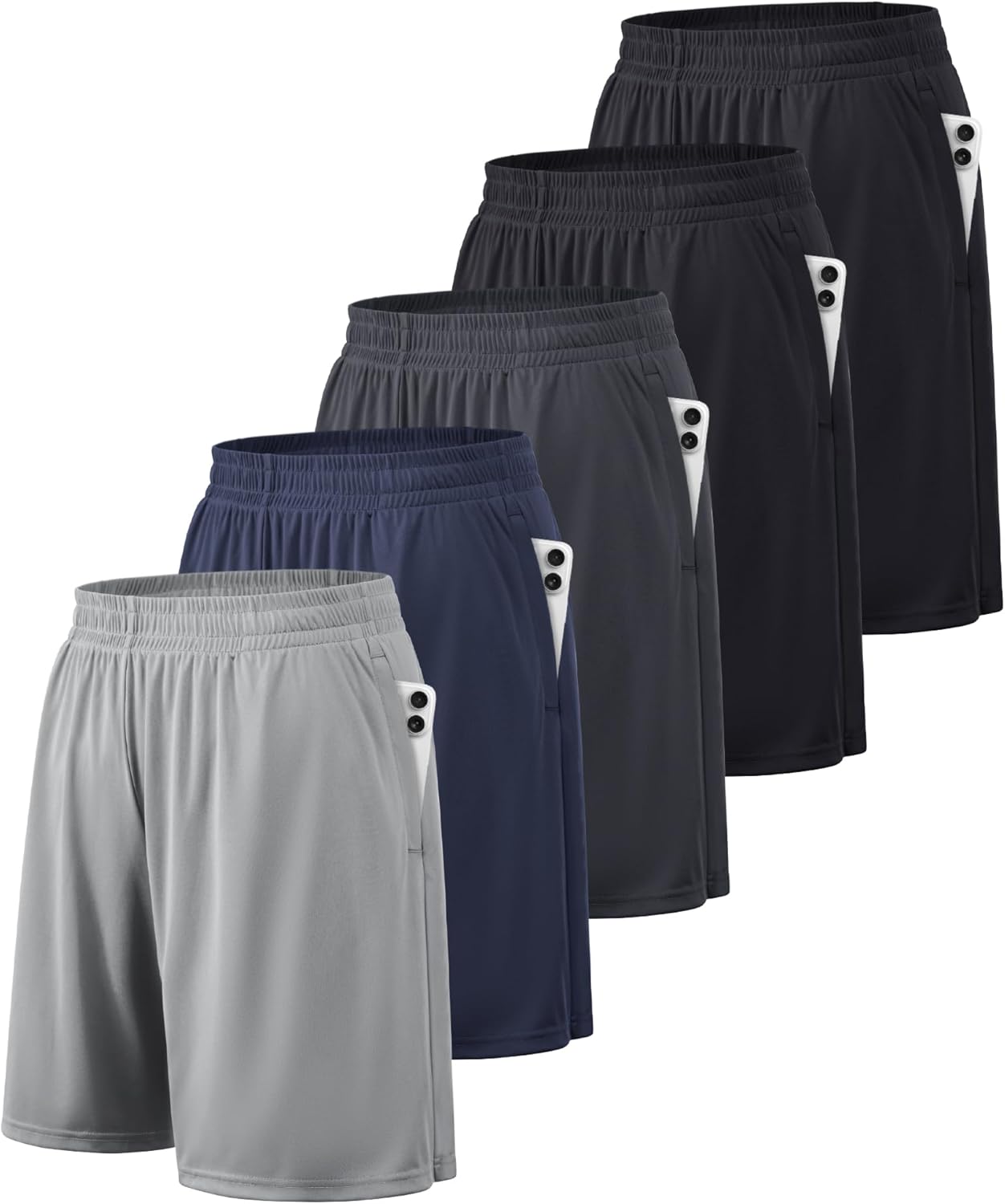 BALENNZ Athletic Shorts for Men with Pockets for Comfort