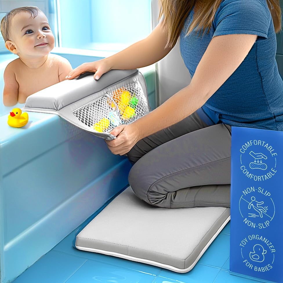 colsen Baby Bath Kneeler Set - Painless Parenting Aid