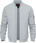 TBMPOY Men's Lightweight Bomber Jacket - Windproof Casual Zip Up