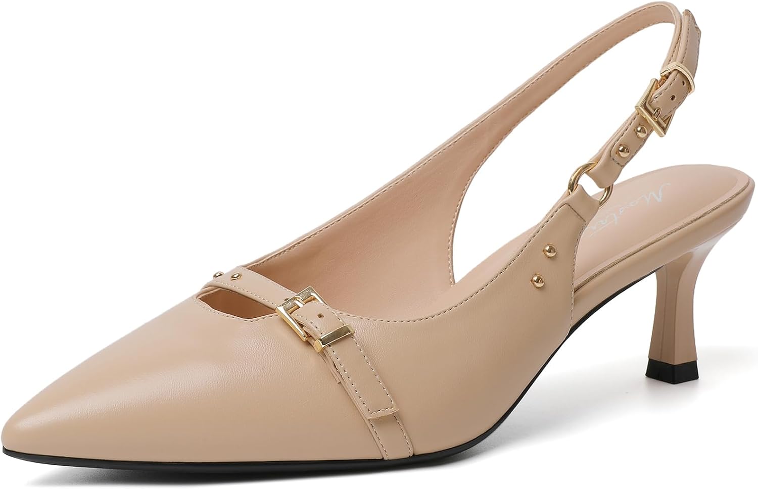 Mostrin Slingback Kitten Heels for Women - Stylish and Comfortable