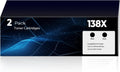 138X Black Toner Cartridge Pro 3101fdw 2-Pack - Reliable High Yield