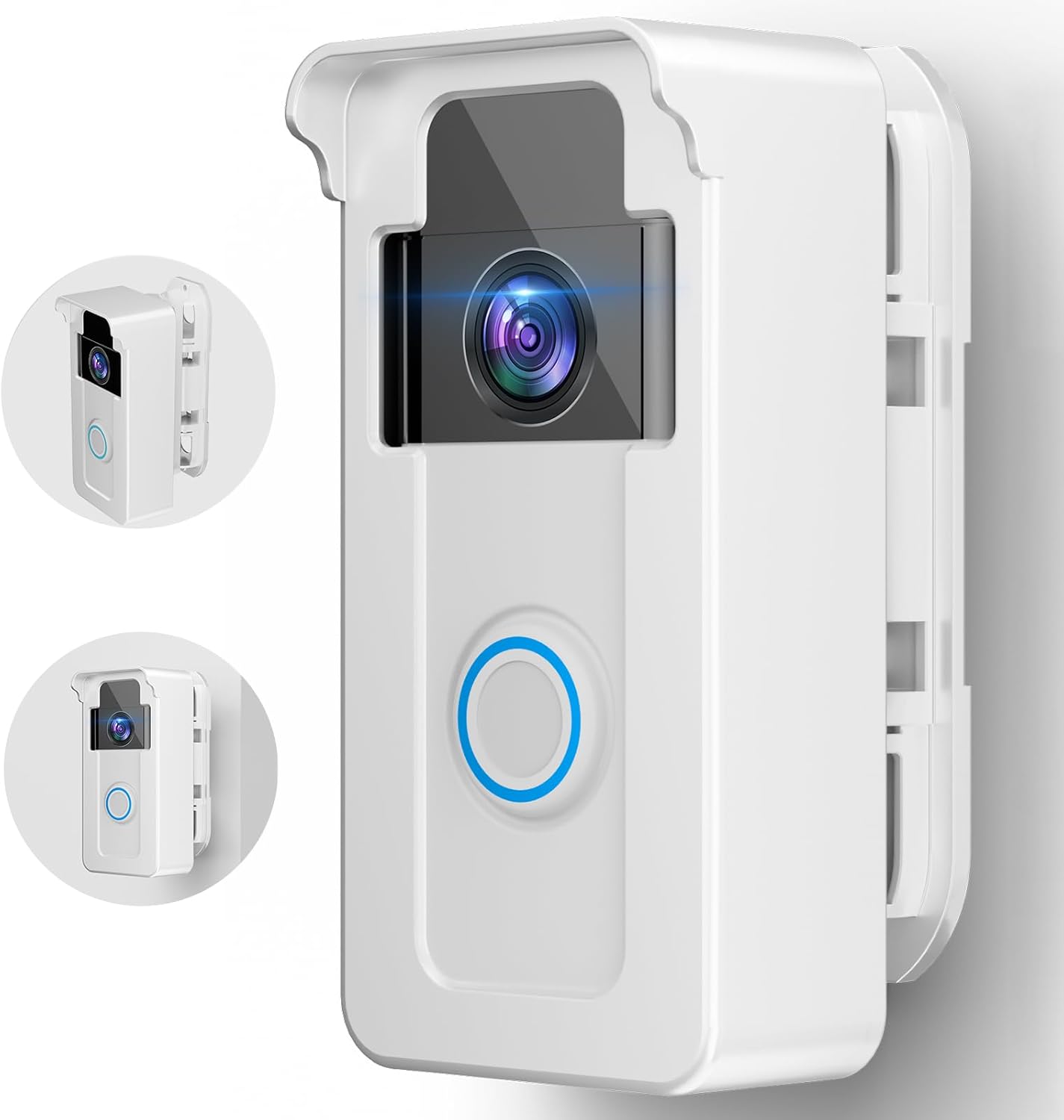 Adjustable Anti-Theft Doorbell Mount - Secure Ring/Blink Cameras