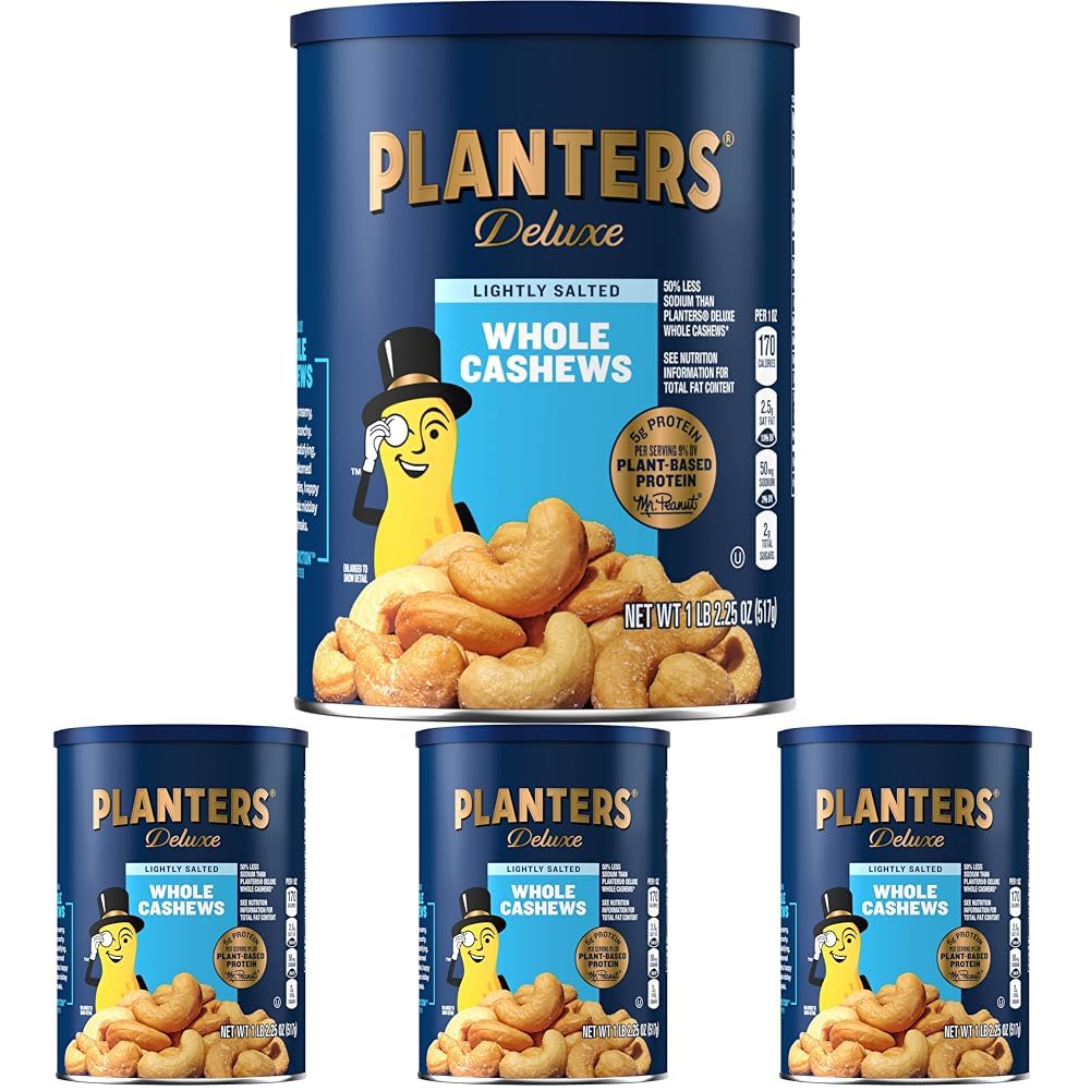Delicious Lightly Salted Cashews for Perfect Party Snacks