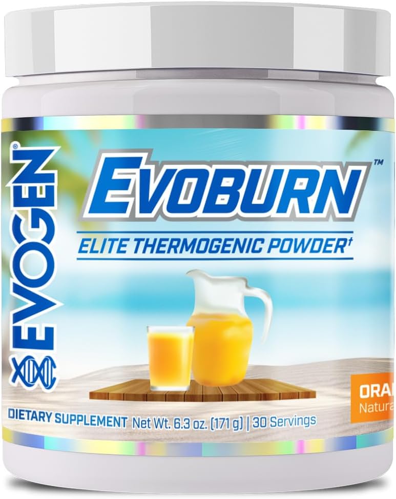 Evogen Evoburn Thermogenic Fat Burner for Energy and Focus