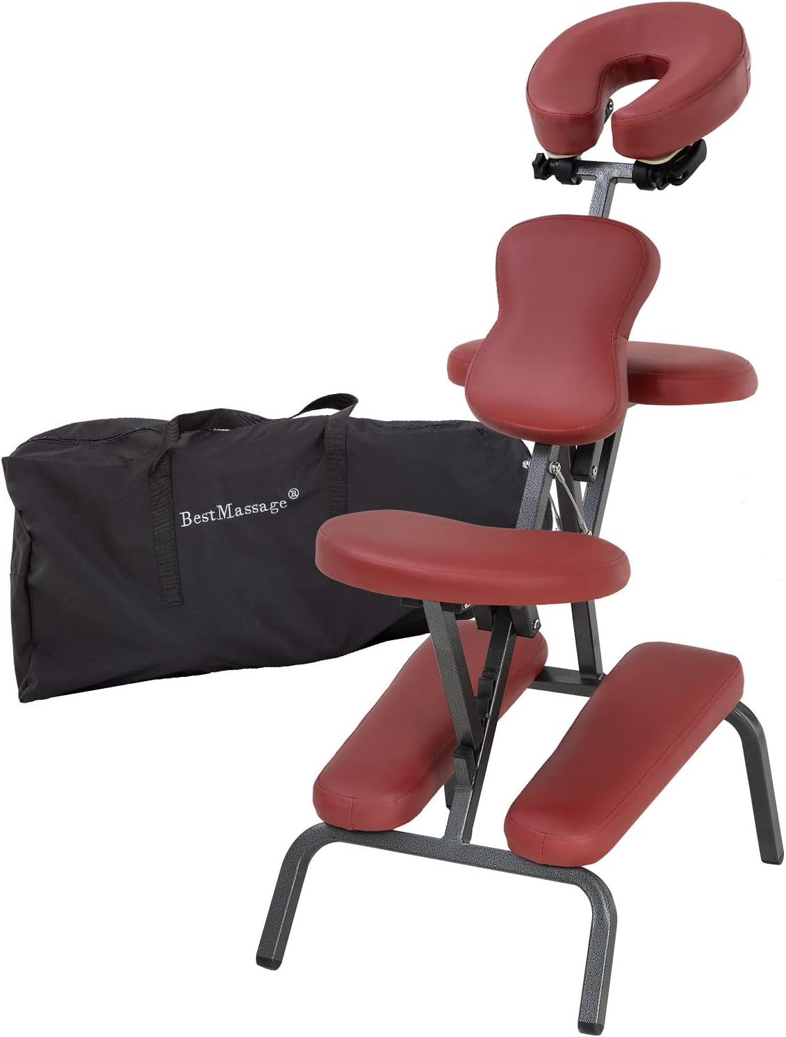 Portable Massage Chair for Tattoo and Spa with Adjustable Cradle