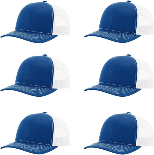 Richardson 112 Classic Six-Panel Adjustable Snapback Trucker Cap