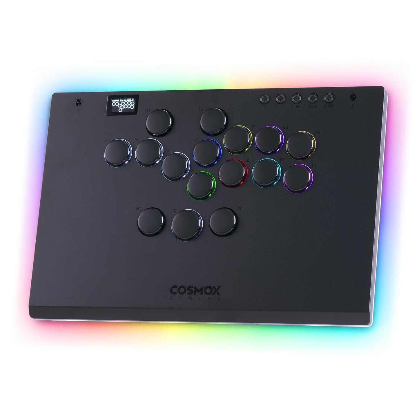 Haute42 Leverless Controller for Arcade Gaming with RGB Lights