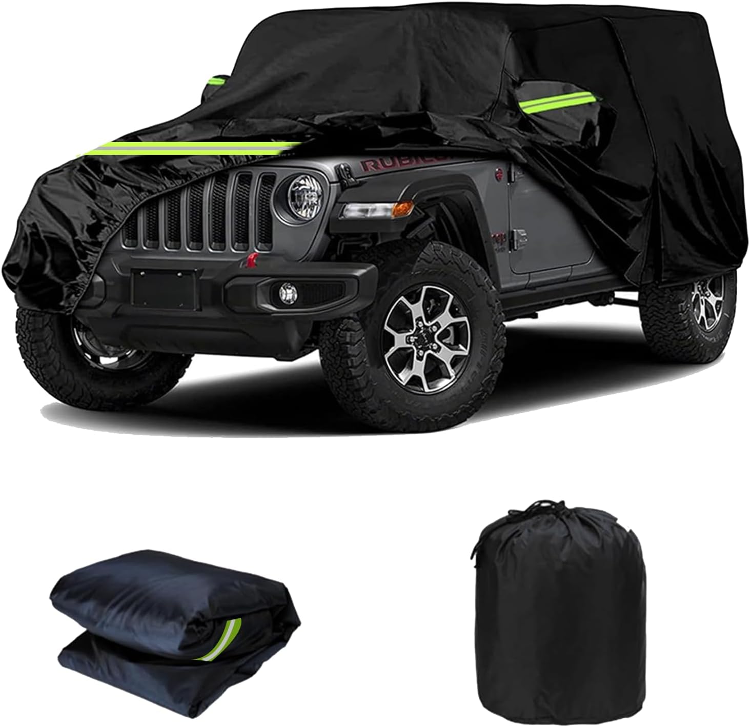 Waterproof Car Cover for Jeep Wrangler 2 Door - All Weather