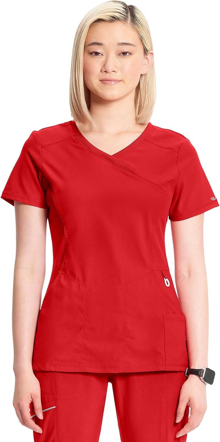 Infinity by Cherokee Women Nurse Scrubs Top Mock Wrap - 2625A Review