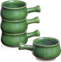 vicrays French Onion Soup Bowls with Handles, 26 Ounce Set - Everyday