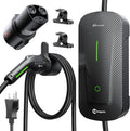 Carbon Fiber Level 1 & 2 Fast EV Charger for All Tesla Models - 25 ft