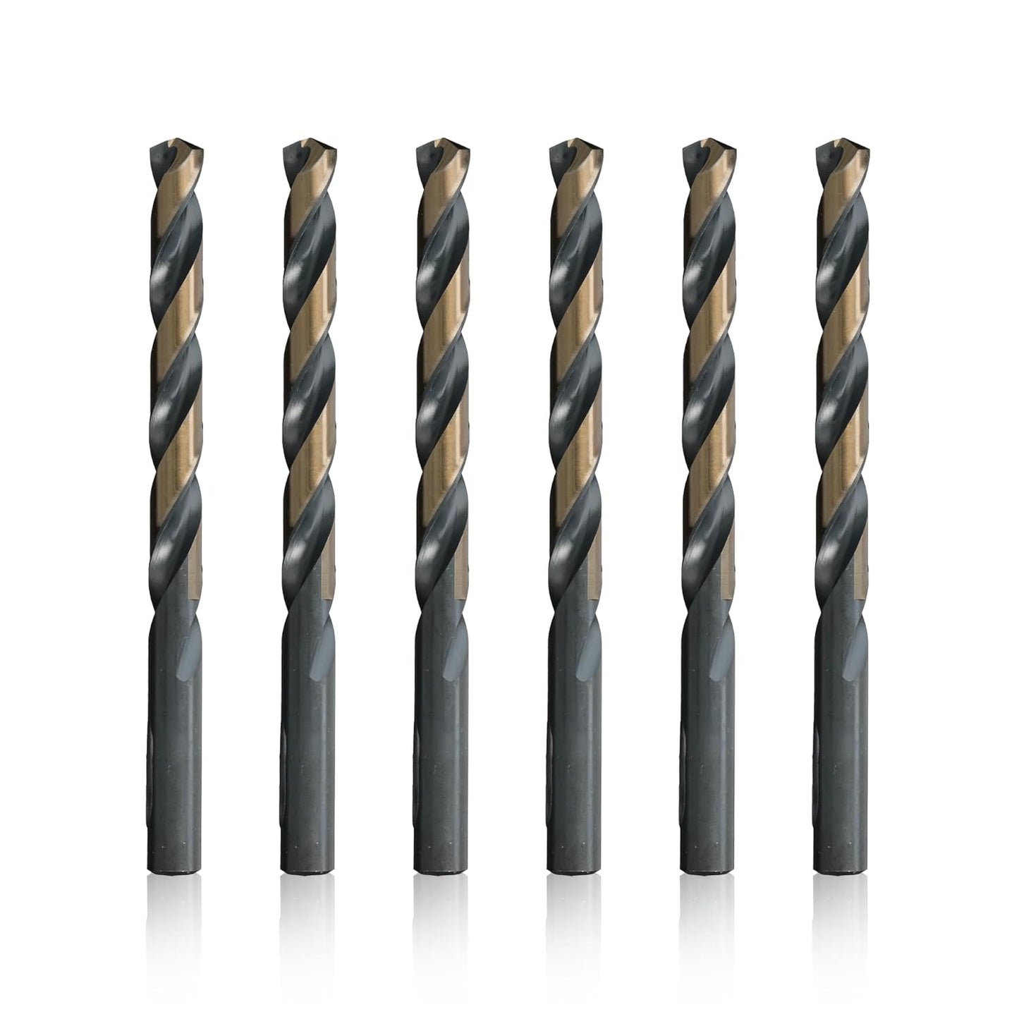 Drill America 11.00mm High Speed Steel Black & Gold Drill Bit Set