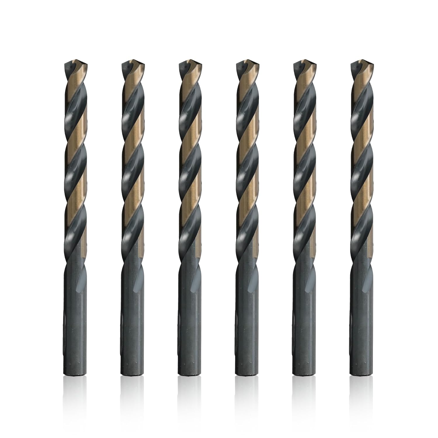 Drill America 11.00mm High Speed Steel Black & Gold Drill Bit Set