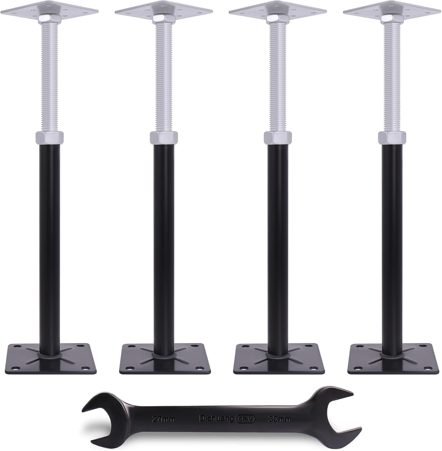 Adjustable House Floor Jacks for Leveling and Support