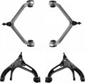 TRQ Front Upper & Lower Control Arm Kit Compatible with 2002-2005