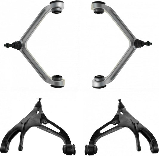TRQ Front Driver & Passenger Side Control Arm Set for Dodge Ram