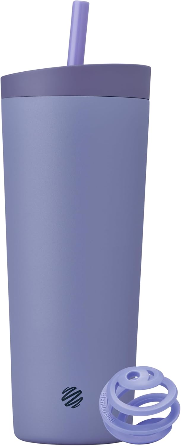 Stay Energized Anywhere with BlenderBottle 2-in-1 Steel Tumbler