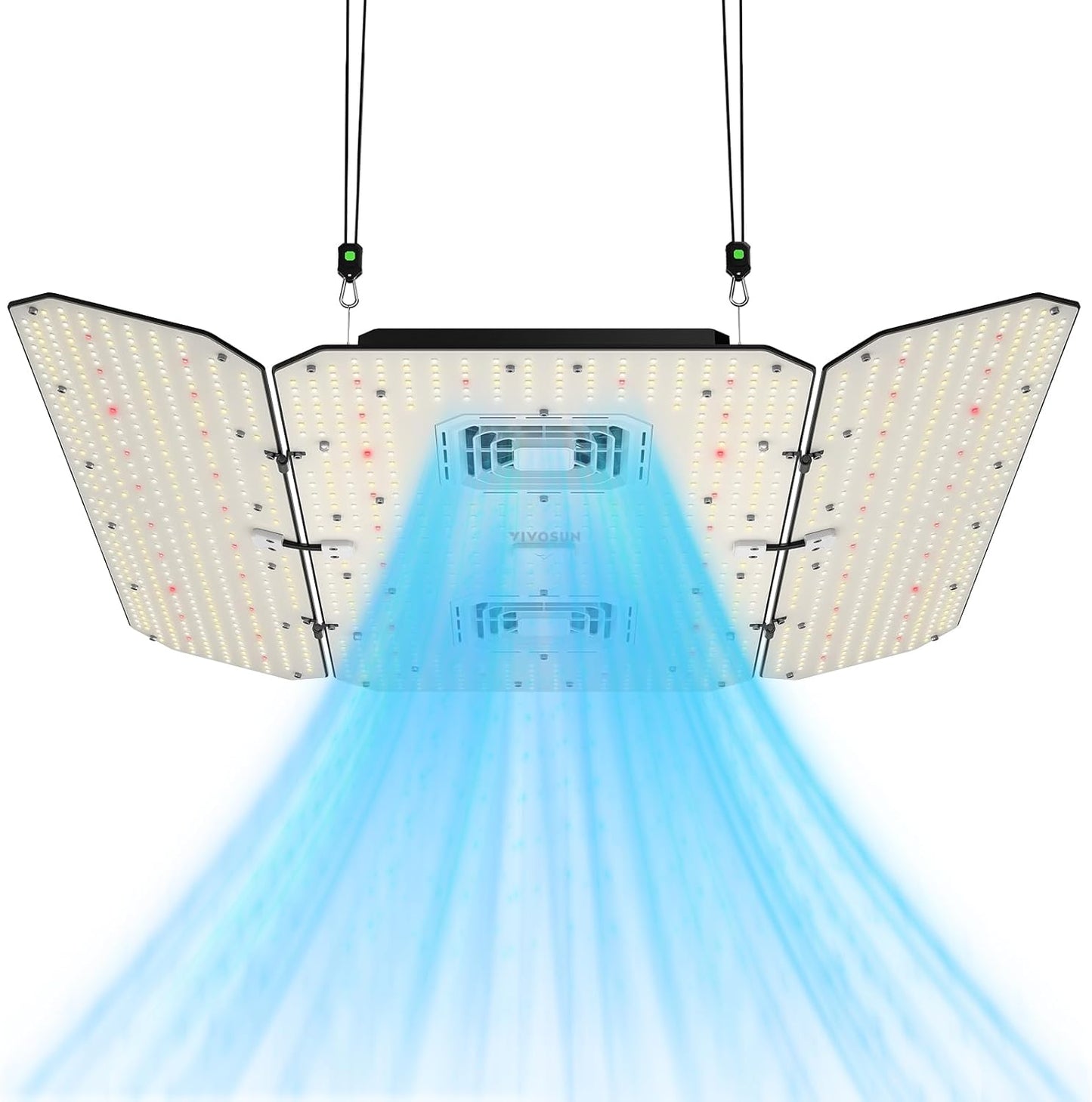 VIVOSUN AeroLight Wing 400W LED Grow Light with Fan for Tents