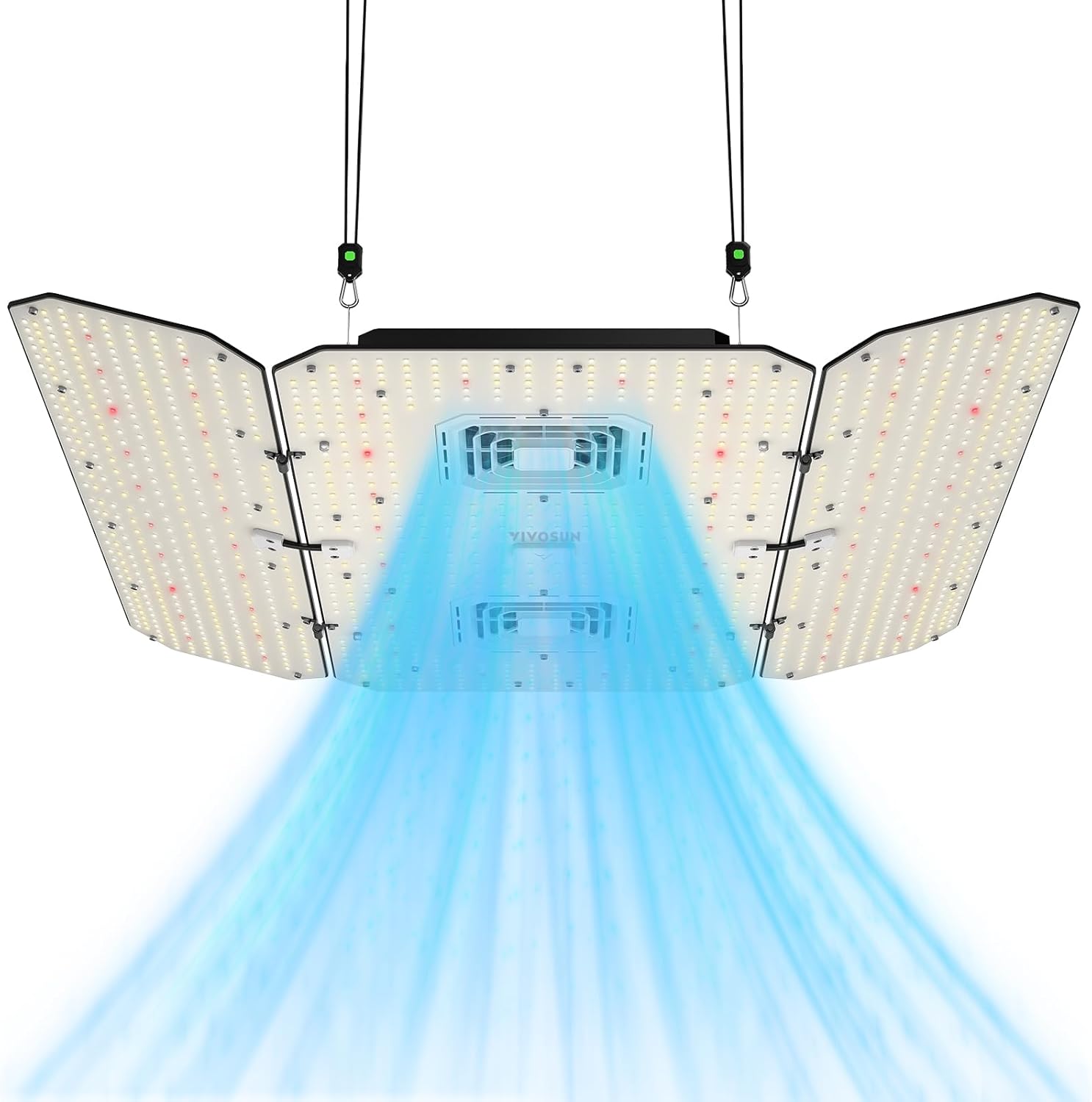 VIVOSUN AeroLight Wing 400W LED Grow Light with Fan for Tents