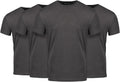 Men's Crew Neck T-Shirts Short Sleeve Fitted Style - Soft Cotton-Poly