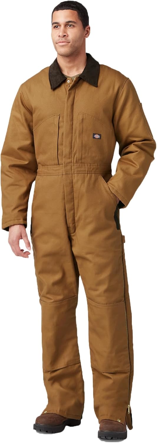 Dickies Men's Premium Insulated Duck Coverall for Ultimate Comfort