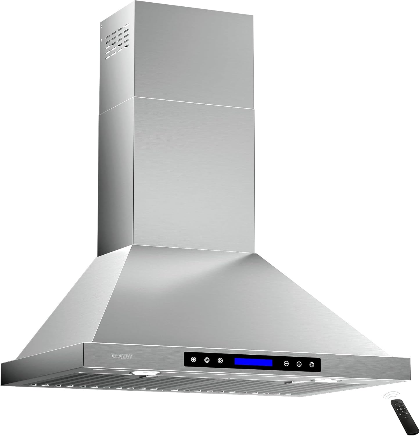 High-Performance 900CFM Wall Mount Range Hood for Kitchens
