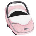 Baby Car Seat Cover Winter Canopy - Super Warm Plush Fleece