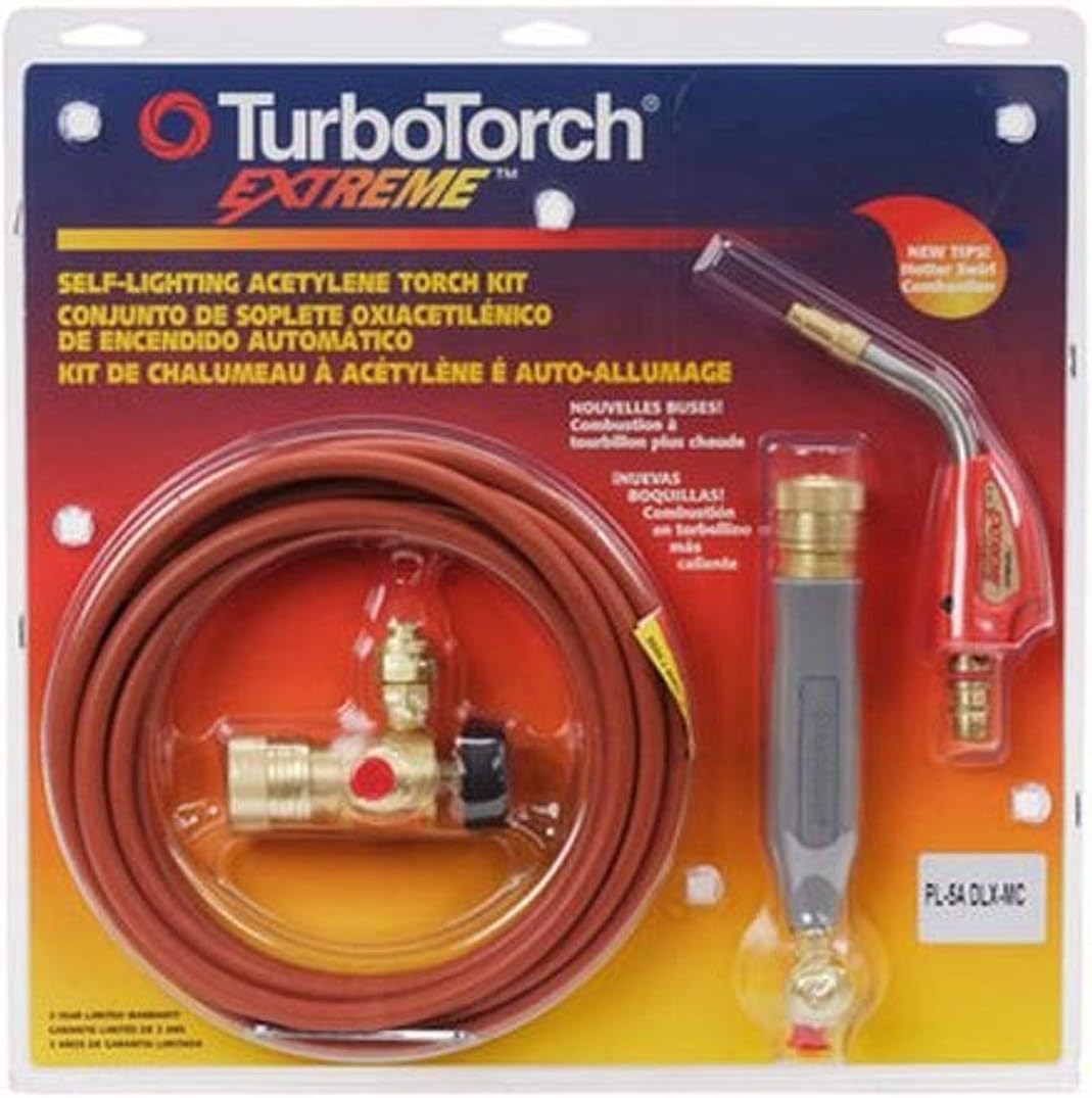 TURBOTORCH Self-Lighting Torch Kit with Extreme Swirl Technology