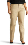 Lee Womens Plus Size Relaxed Fit All Day Straight Leg Pant Women's