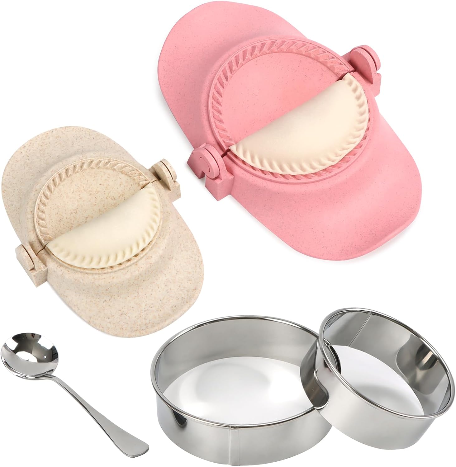 KAYCROWN Empanada Maker Press Set - Easy Dumpling Making