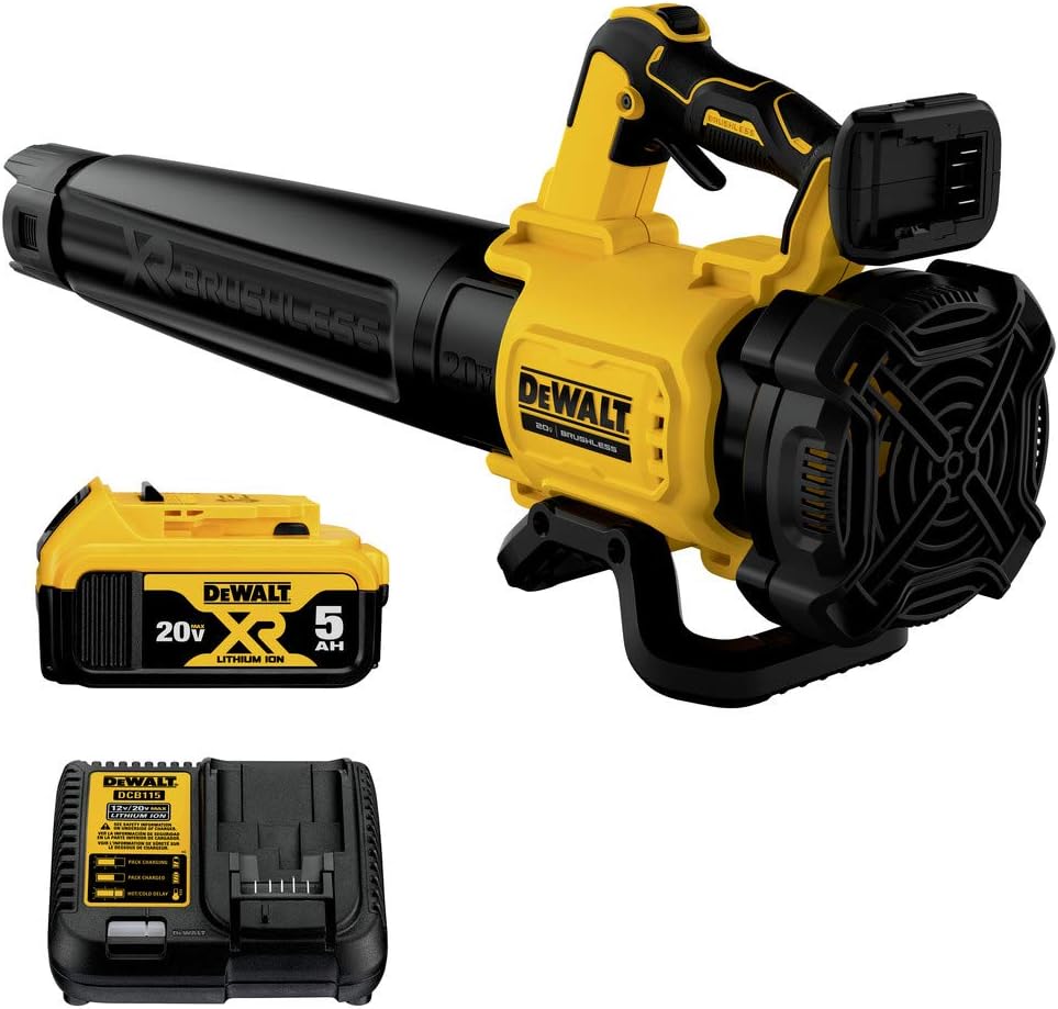 DEWALT 20V MAX XR Leaf Blower with 450 CFM Power and Control