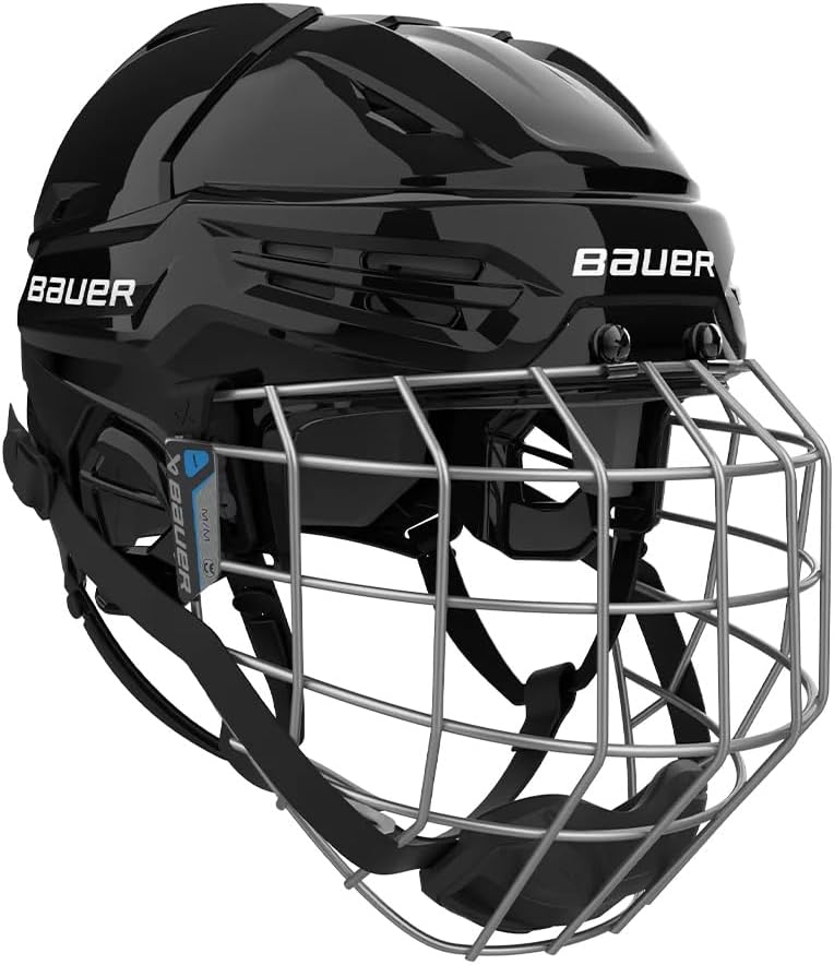 Bauer Re-Akt 55 Hockey Helmet Combo with Facemask for Seniors