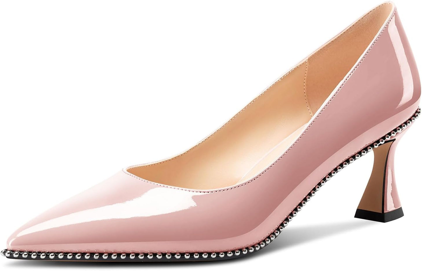 TNYNFBEB Womens Kitten Heel Pointed Toe Pumps for Every Occasion