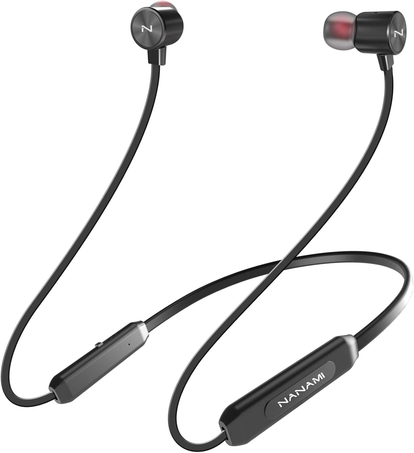 NANAMI Wireless Bluetooth Earbuds - HiFi Stereo Sound, Sport Magnetic Neckband, IPX7 Waterproof