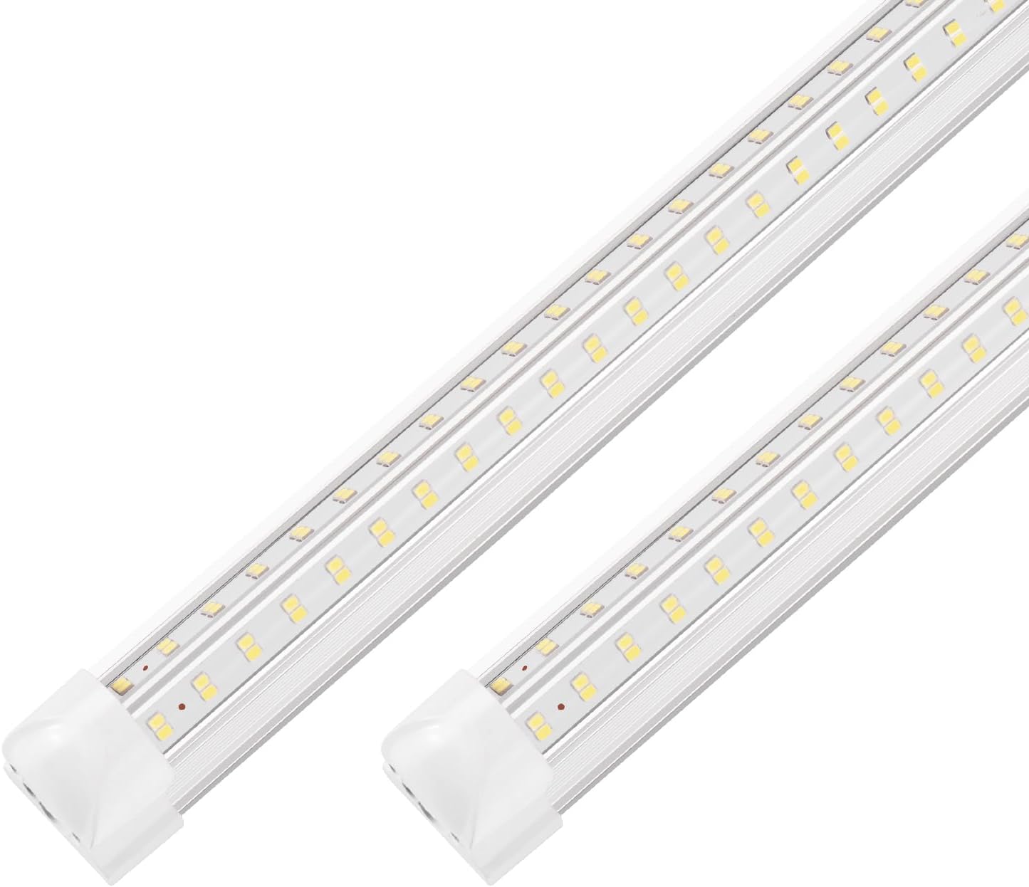 LED Shop Lights 4FT V-Shape Design for Garage and Workshop Use