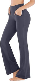 Bootcut Yoga Pants for Women High Waisted with Pockets - Comfortable