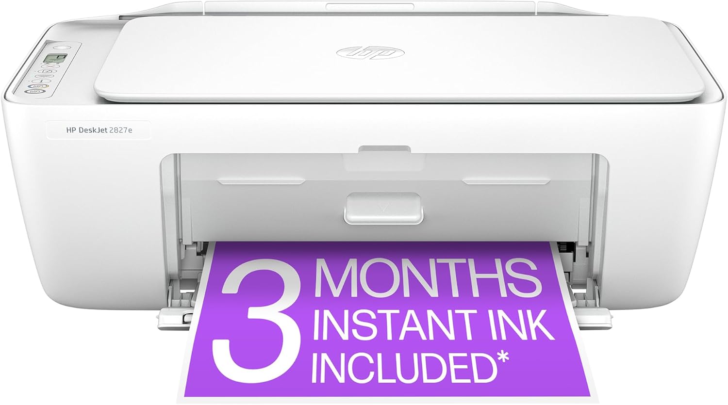 HP DeskJet 2827e Wireless All-in-One Printer for Home Use