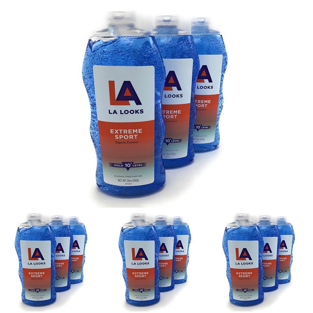 L.A. LOOKS SPORT XTRME HLD GEL 20 OZ for Ultimate Styling