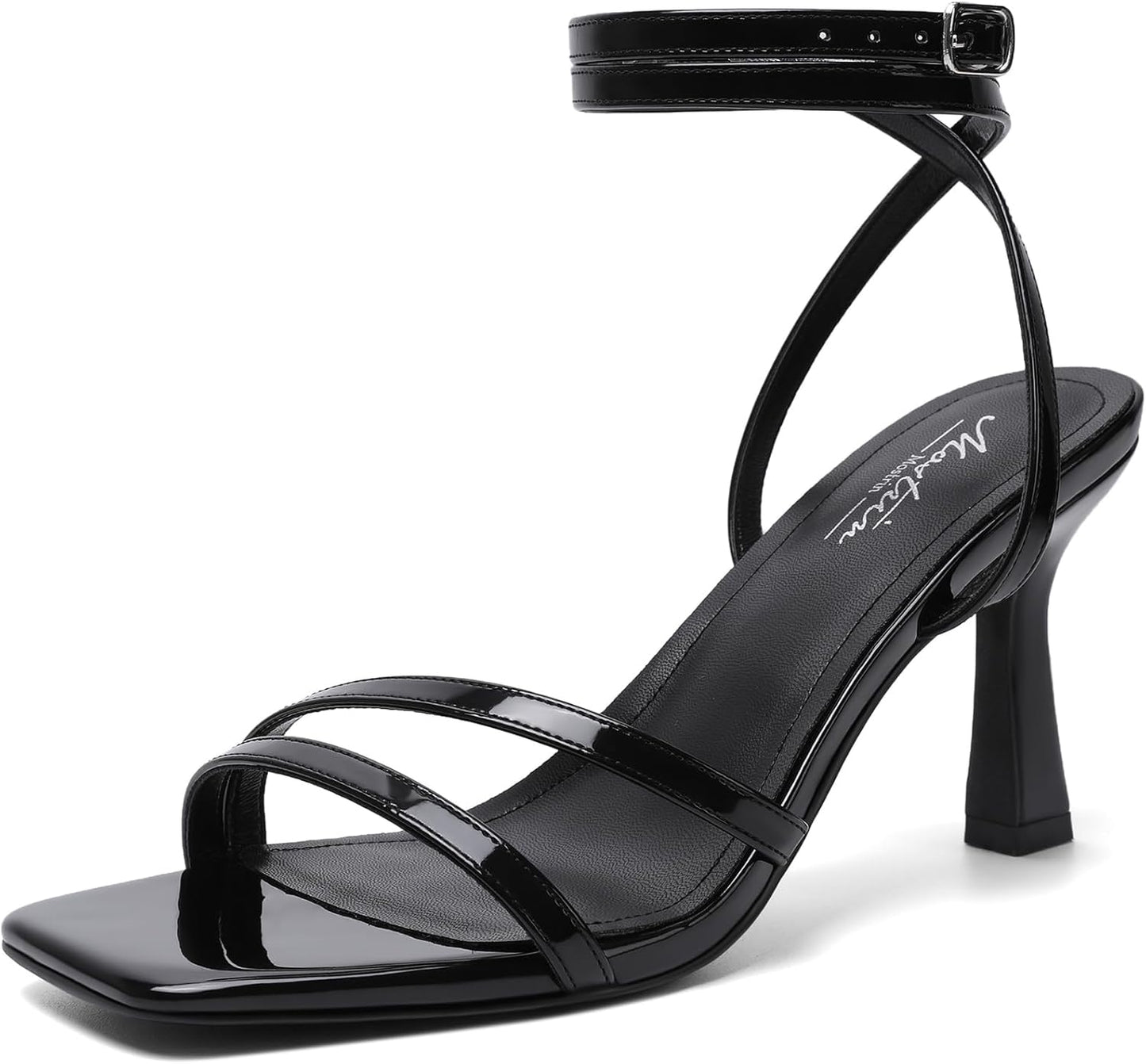 Mostrin Womens Sandals Strappy Heels for Elegant Style