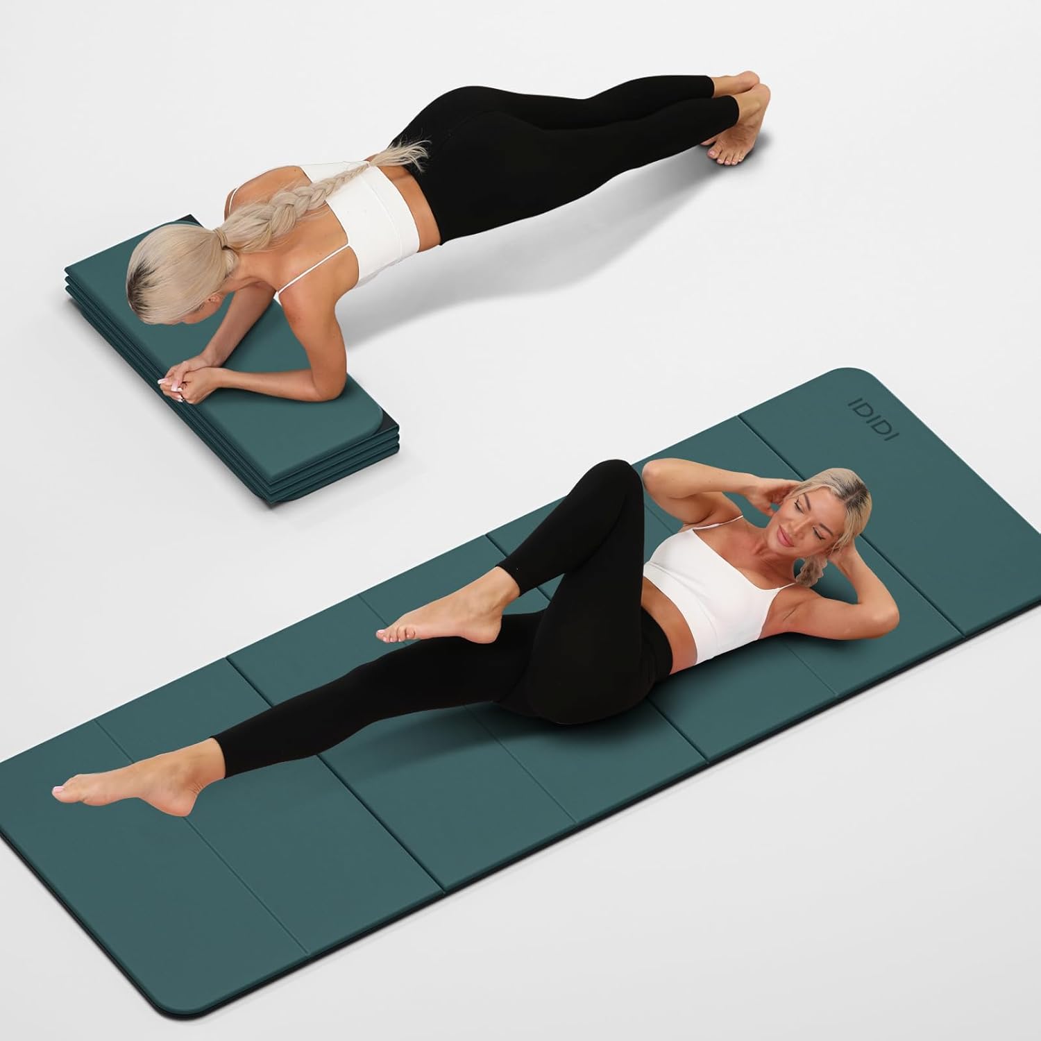 Foldable Yoga Mat Extra Thick Eco-Friendly Non-Slip Design