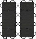 72 in x 27 in Foldable Emergency Stretcher 2-Pack - Portable Patient