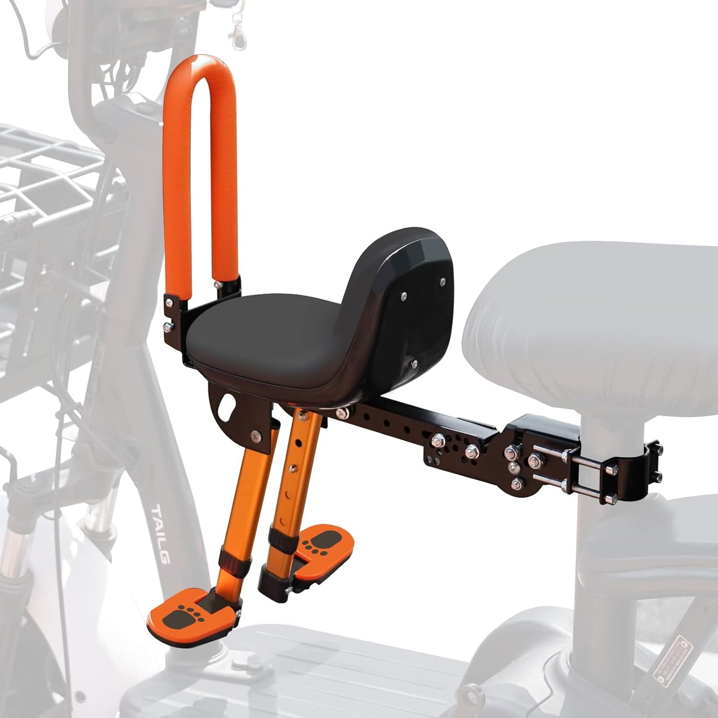 Thicken Front Child Bike Seat for City Bicycles and Scooters