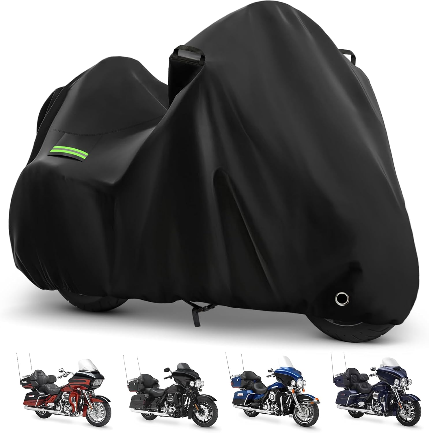 Motorcycle Cover for Touring Road Glide and Gold Wing Tour