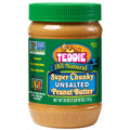 Teddie All Natural Peanut Butter Unsalted Chunky - Pure Crunch