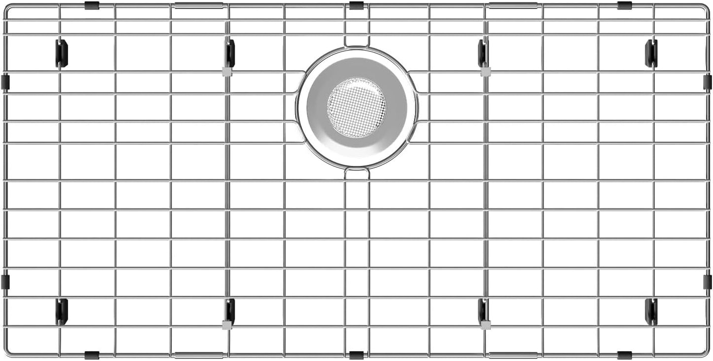 27-9/16in x 14-9/16in Stainless Steel Sink Grid for Kitchen