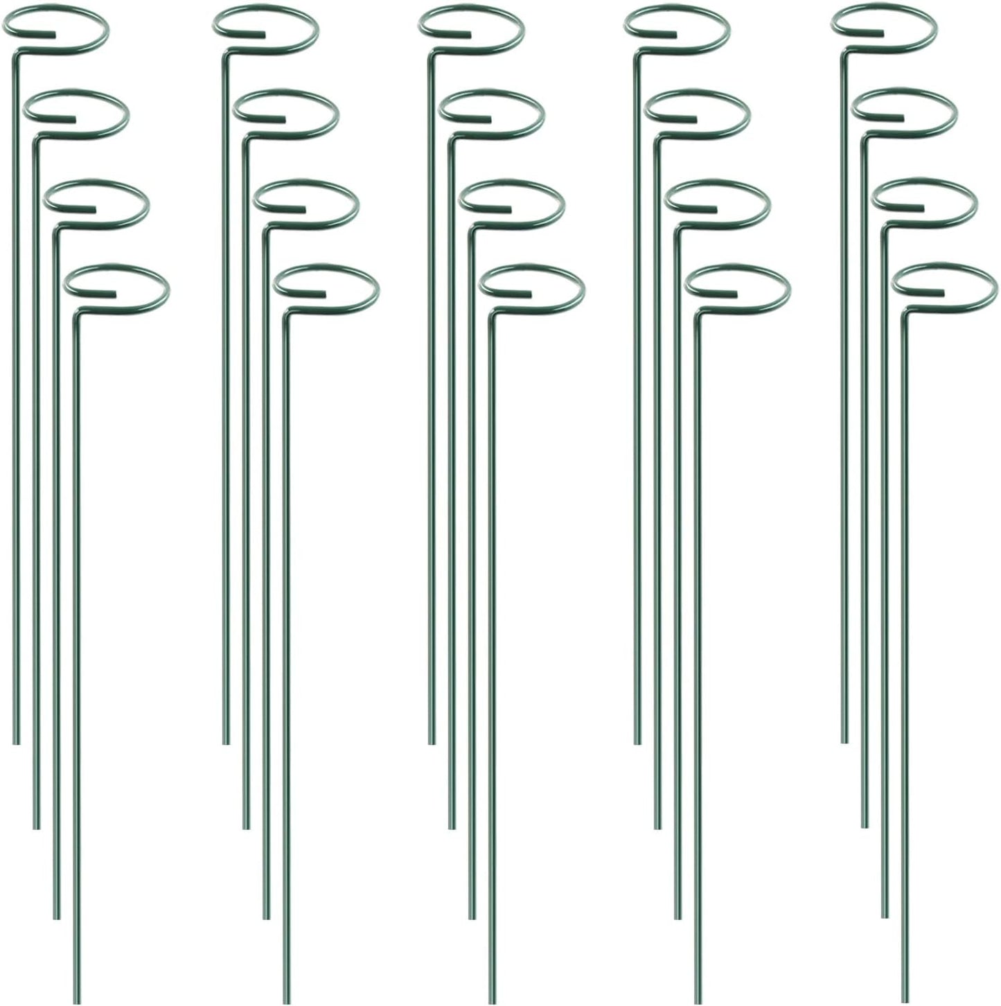 HiGift 20 Pack 24 Inch Plant Support Stakes for Tall Plants