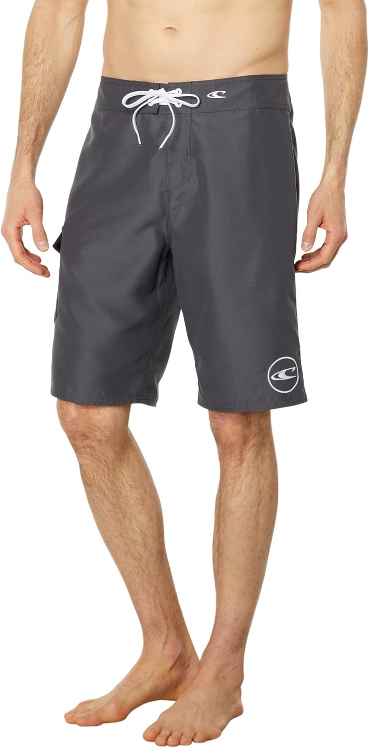 O'NEILL Men's 21 Inch Solid Boardshorts for Ultimate Comfort