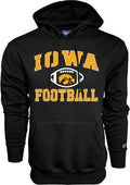 Blue 84 Men's Hoodie Team Color Football - Quality Iowa Hawkeyes