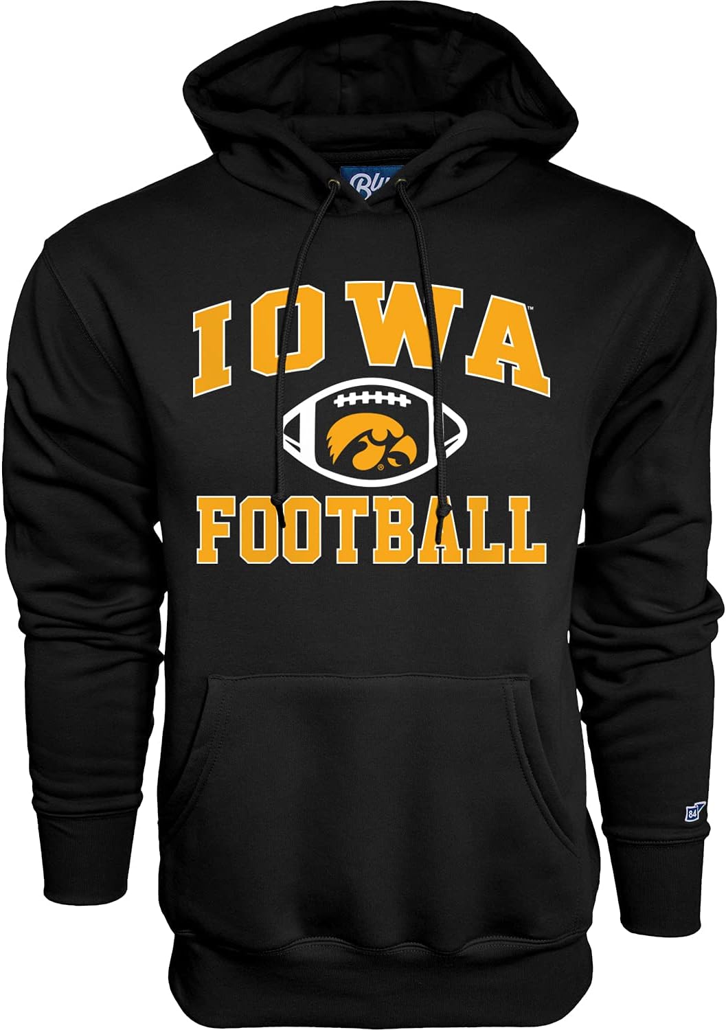 Iowa Hawkeyes Men's Hoodie Team Color Football for Fans